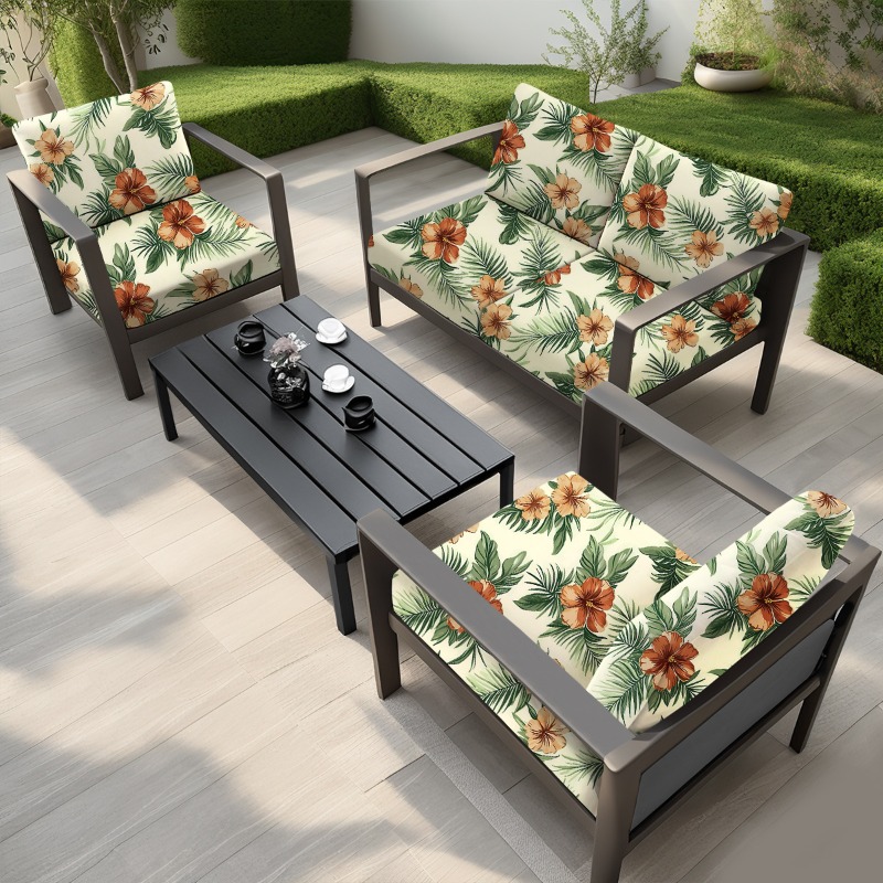 Outdoor Furniture On Sale - Bedrukte hoes voor tuinmeubelkussens, elastische bankhoezen