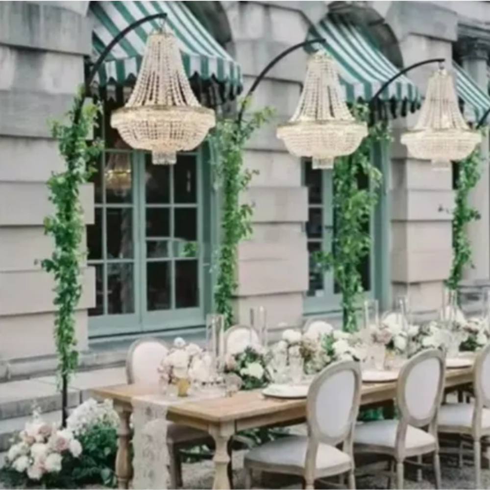 Outdoor Furniture Supplier - 4 stuks bruiloft centerpiece frame leverancier,