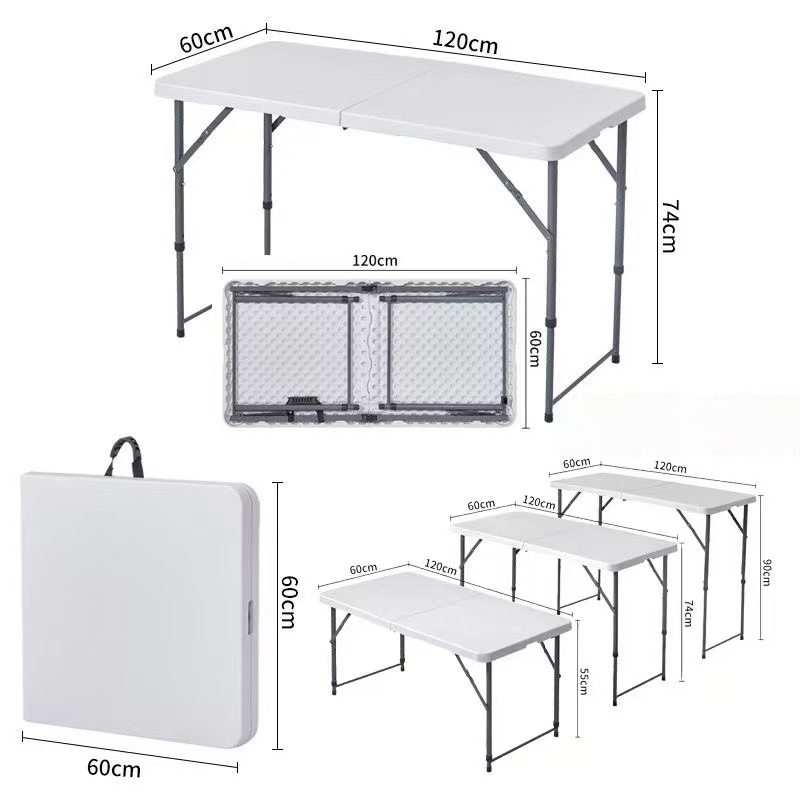 Outdoor Furniture For Sale - Hot Sales Lichtgewicht Plastic Klaptafel Draagbare