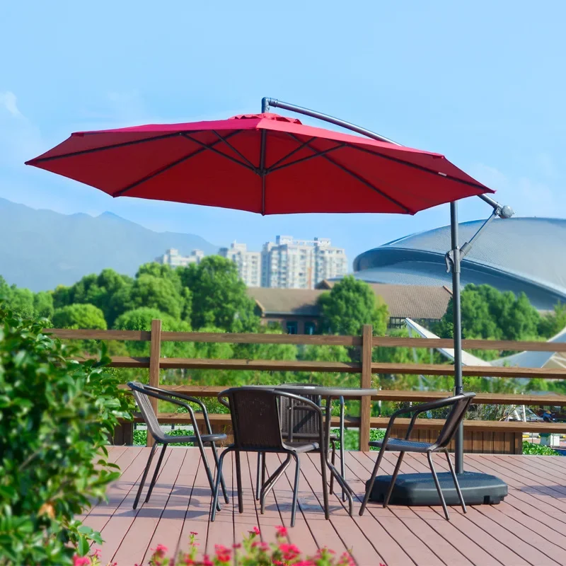 Outdoor Furniture For Sale - Moderne metalen buitenparasol, hete aanbieding, patio