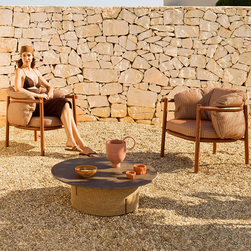 Outdoor Furniture Xl - XL Buitenbank Rotan Geweven Binnenplaats Hoogwaardig