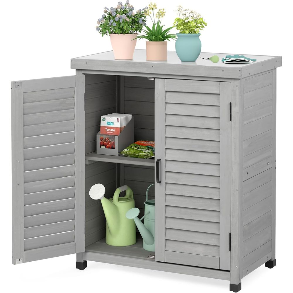 Opbergkast voor buiten & plant - Outdoor Furniture With Storage recensie en prijs