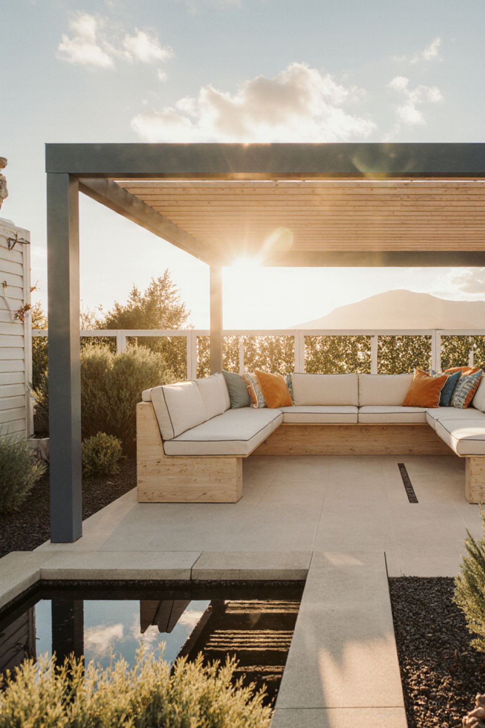 Buiten Carport Paviljoen met L - Outdoor Furniture Metal recensie en prijs