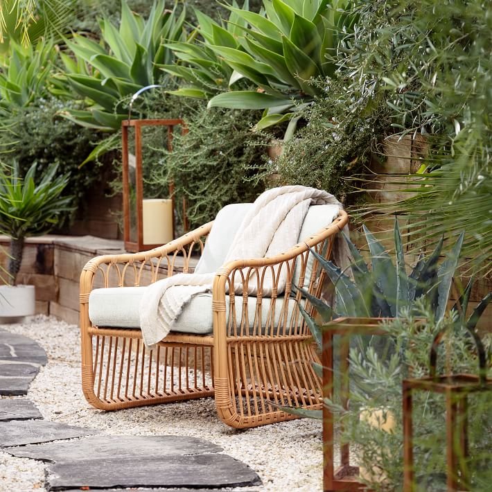Rotan Lounge Stoel Bank Enkele - Outdoor Furniture Material recensie en prijs