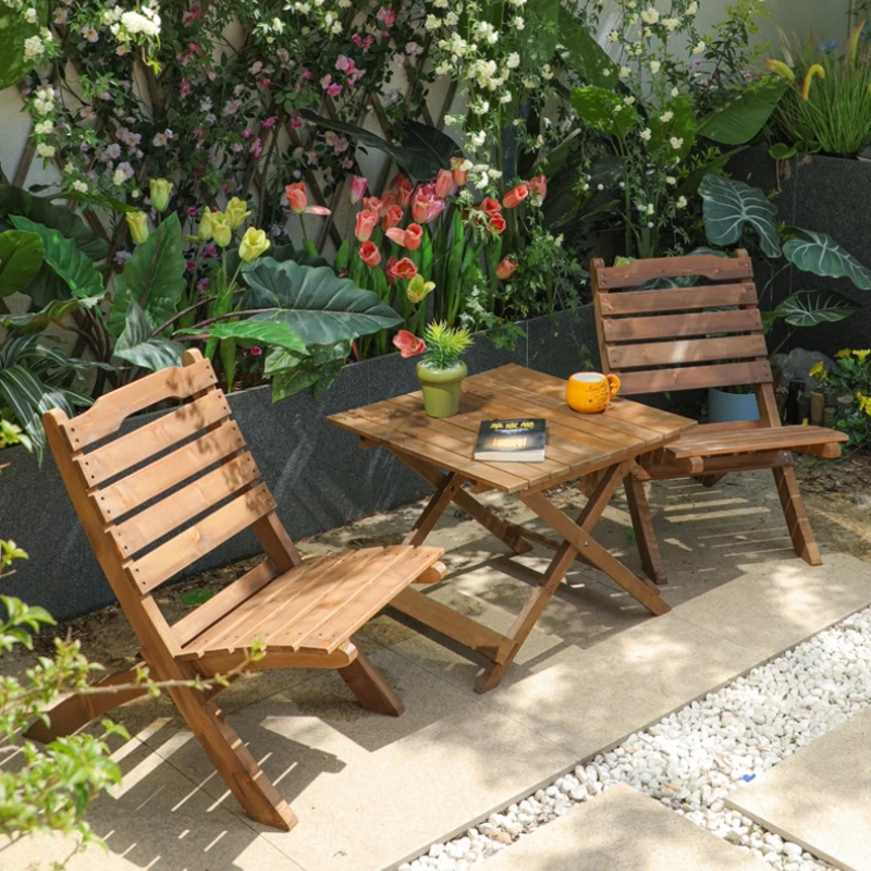 Opvouwbare stoelen en tafel vo - Outdoor Furniture For Cafe recensie en prijs