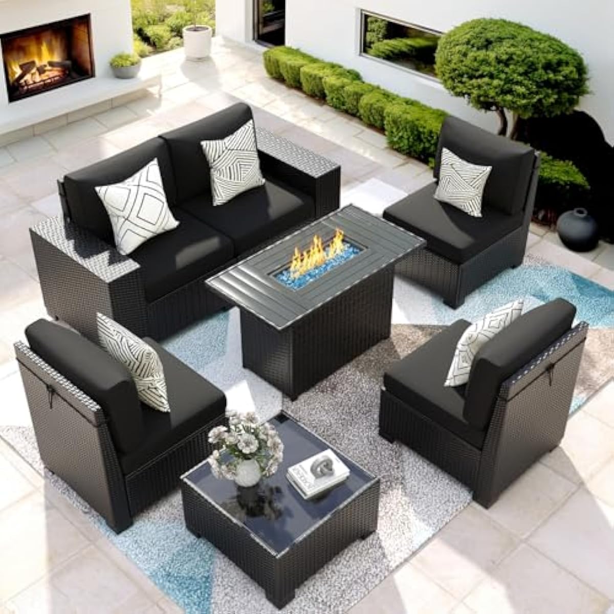 Buitenmodulaire bankset met ee - Outdoor Furniture Designer recensie en prijs