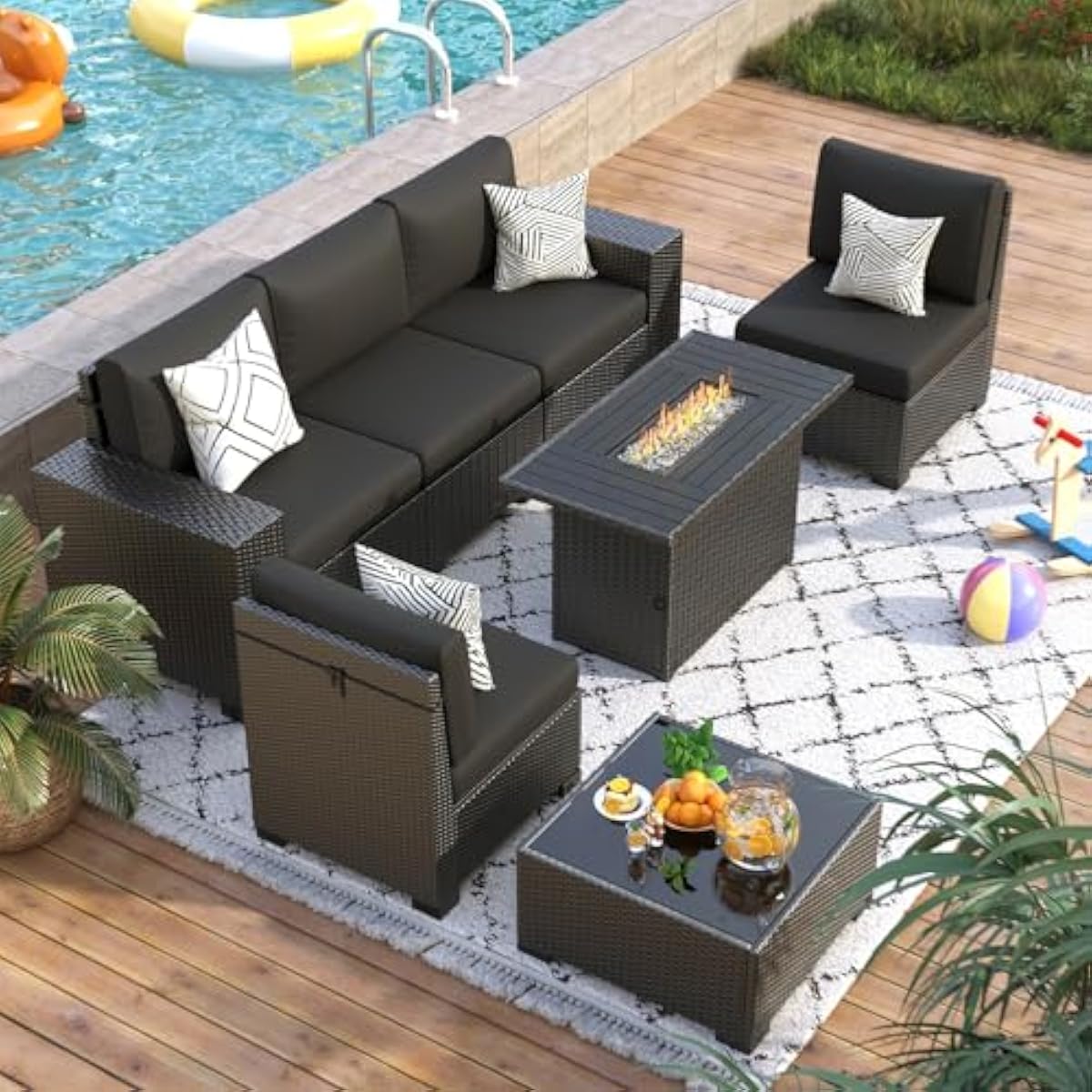 Buitenmodulaire bankset met ee - Outdoor Furniture Designer recensie en prijs