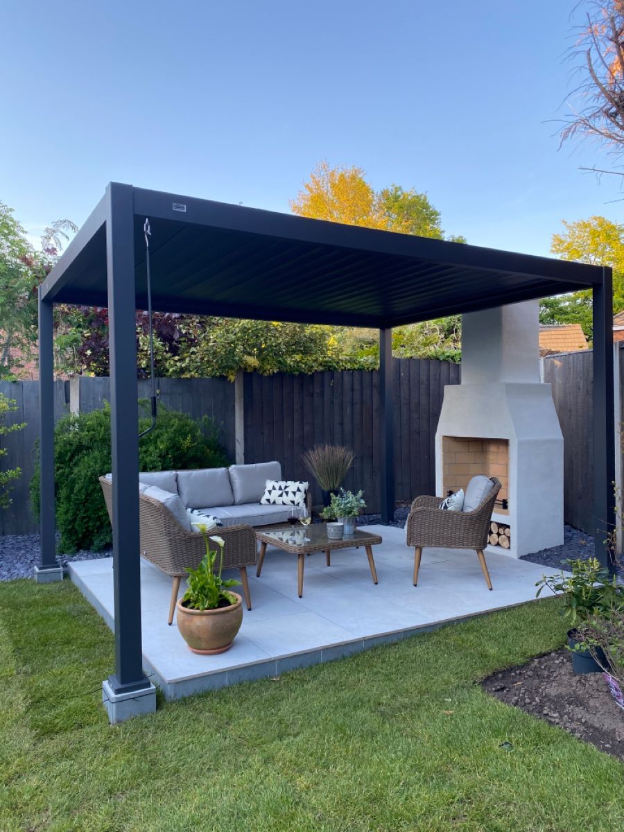 Villa Minimalistische Stijl Bu - Outdoor Furniture Metal recensie en prijs