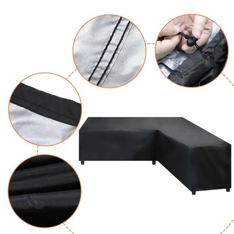 Robuuste V-vormige meubelhoes  - Outdoor Furniture With Storage recensie en prijs