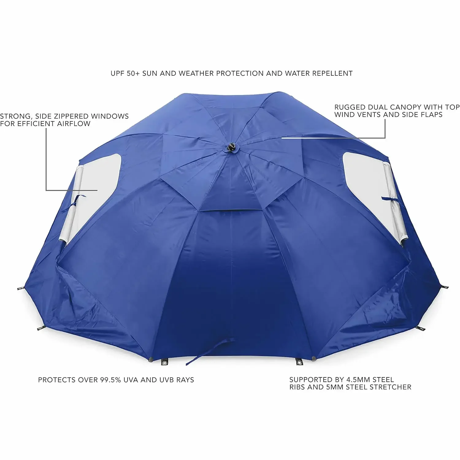 2 meter luifel Sport-paraplu P - Outdoor Furniture Xl recensie en prijs