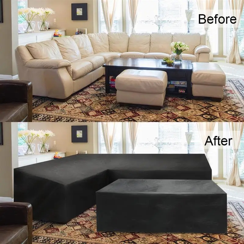 Buitenhoes voor L-vormige meub - Outdoor Furniture Covers recensie en prijs