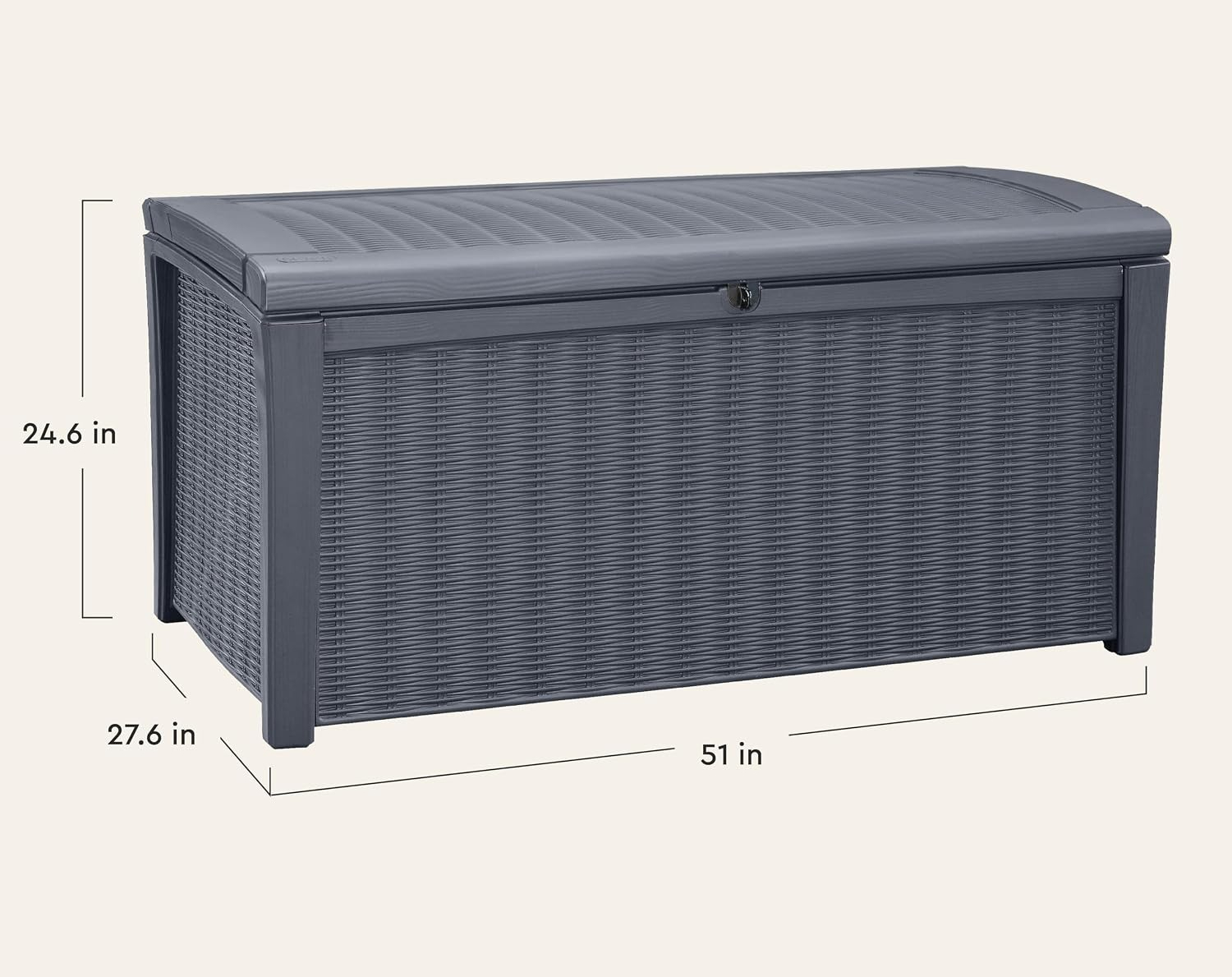 110 Liter Buitenberging Opberg - Outdoor Furniture With Storage recensie en prijs
