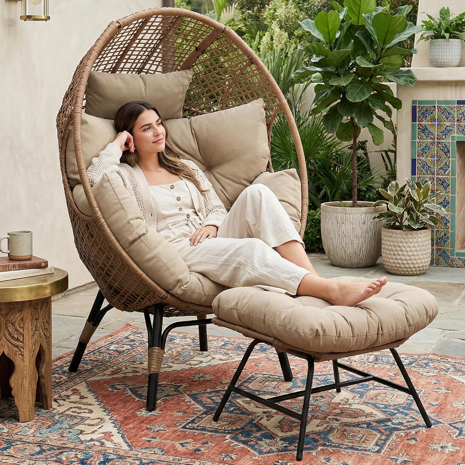 Indoor Outdoor Wicker Eierstoe - Outdoor Furniture Xl recensie en prijs