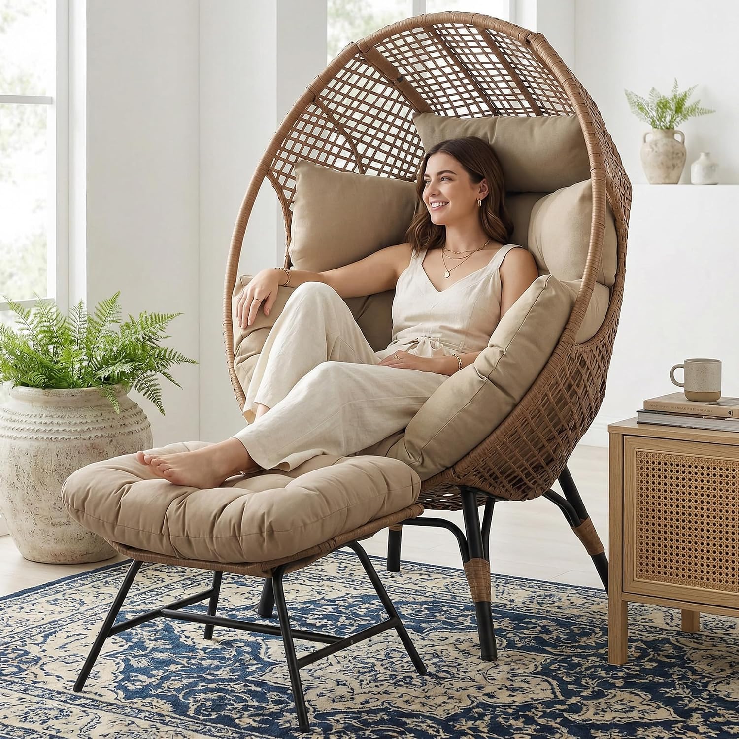 Indoor Outdoor Wicker Eierstoe - Outdoor Furniture Xl recensie en prijs