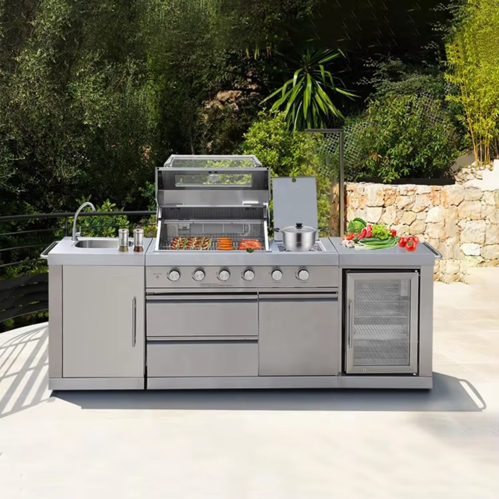 Buitenkeuken met overkapping,  - Outdoor Furniture Kitchener recensie en prijs