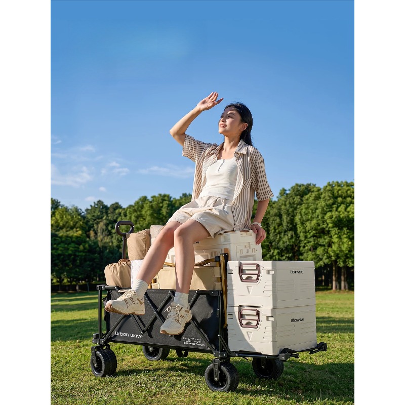 Opvouwbare campingwagen, inkla - Outdoor Furniture Metal recensie en prijs