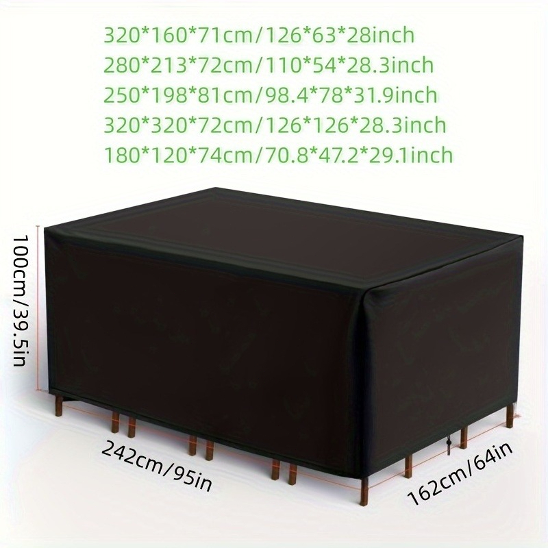 Buitenmeubelhoezenset - Rechth - Outdoor Furniture Covers recensie en prijs