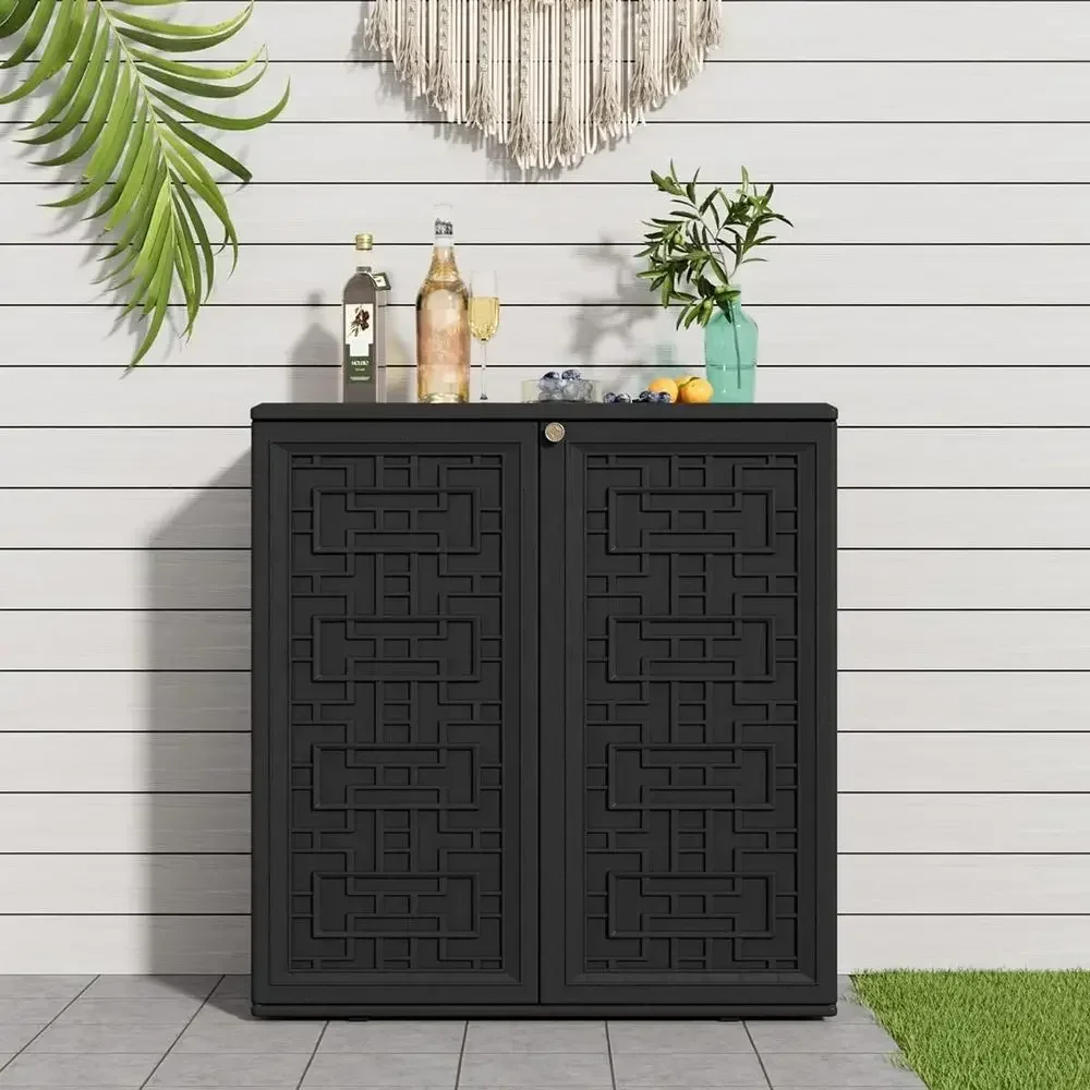 Weerbestendige hars opbergkast - Outdoor Furniture With Storage recensie en prijs