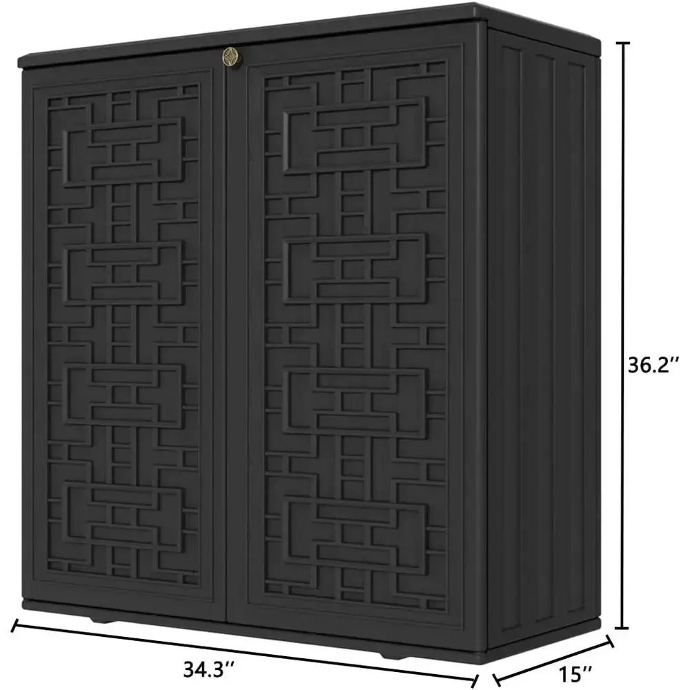 Weerbestendige hars opbergkast - Outdoor Furniture With Storage recensie en prijs