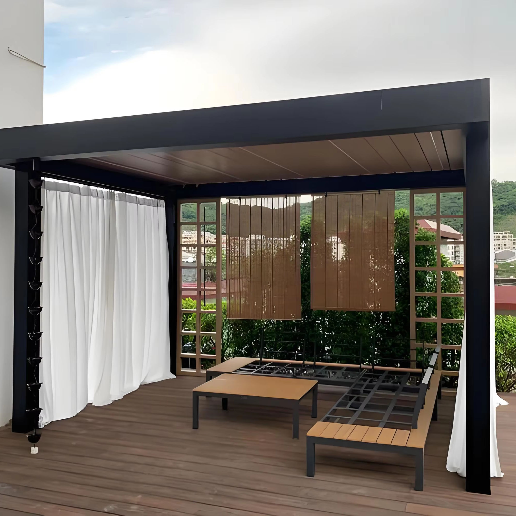 Diverse maten aluminium rechth - Outdoor Furniture Metal recensie en prijs