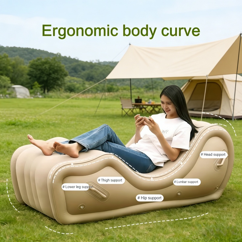 S-vormige opblaasbare stoel, d - Outdoor Furniture Material recensie en prijs