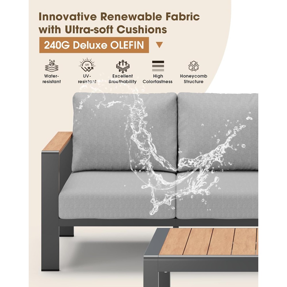 USA Stock Aluminium Tuinmeubel - Outdoor Furniture For Sale recensie en prijs