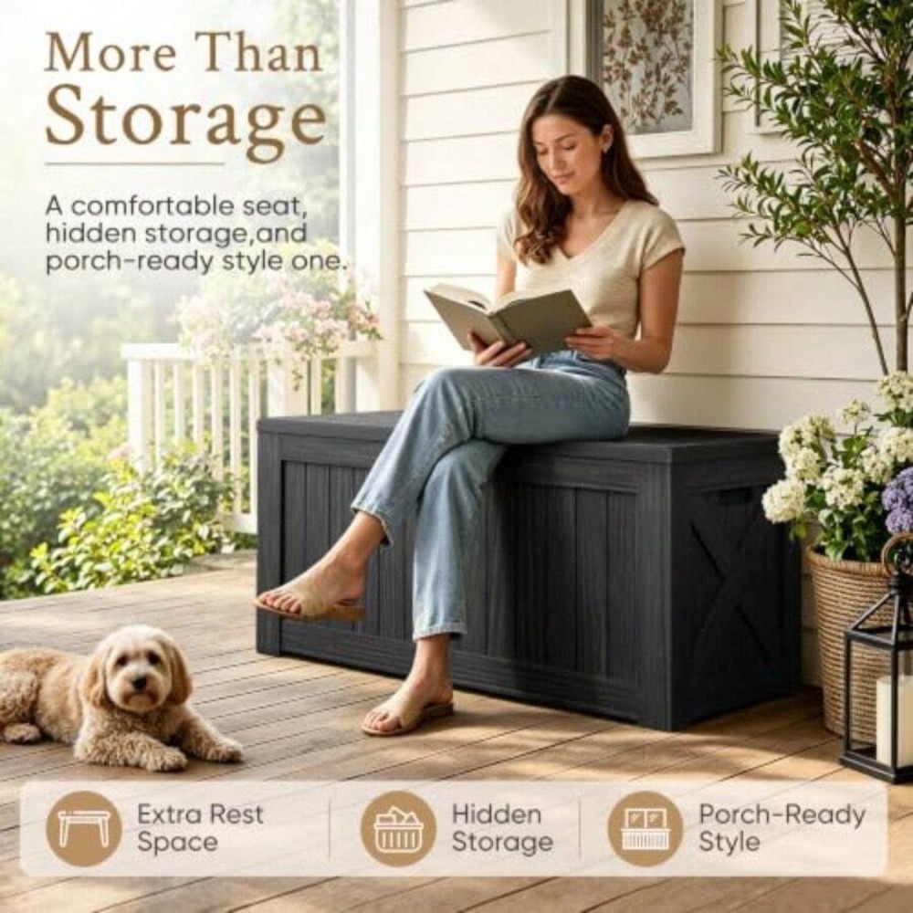 120 Gallon Deck Box Buitenopsl - Outdoor Furniture With Storage recensie en prijs