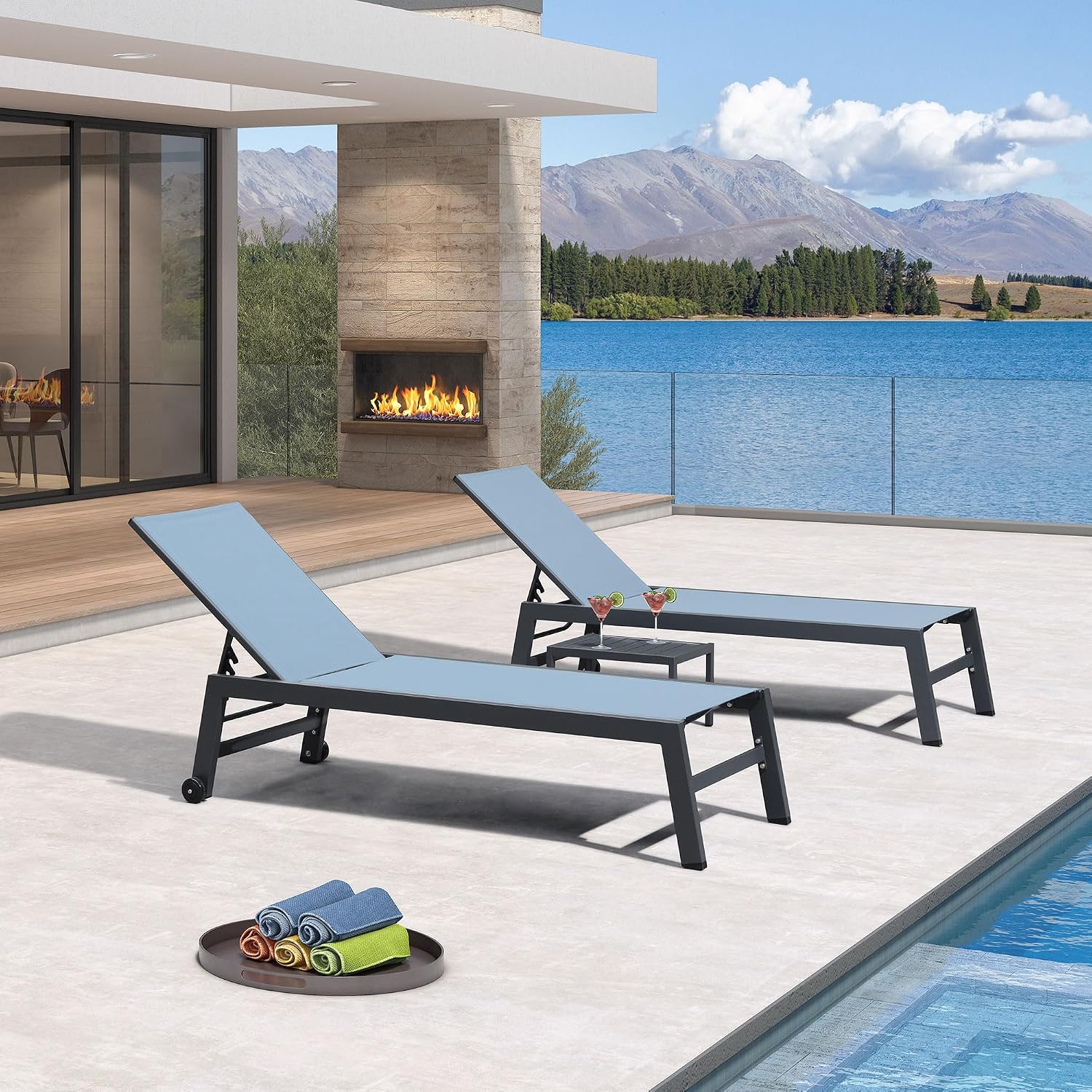 Snel drogende Textilene lounge - Outdoor Furniture Quick Dry recensie en prijs