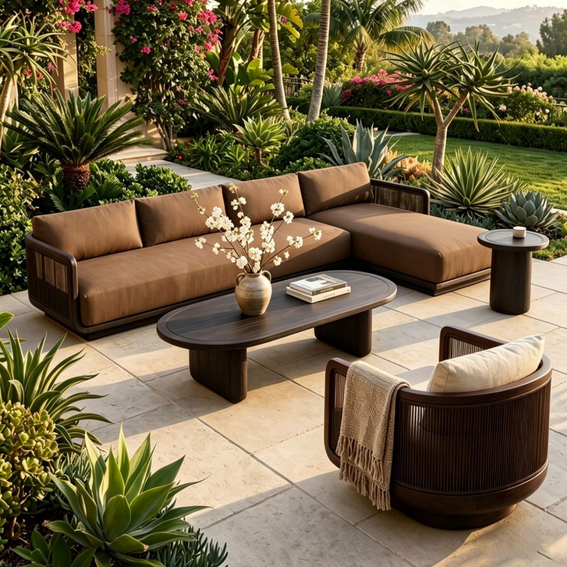 Tuinmeubelenset van massief ho - Outdoor Furniture On Sale recensie en prijs