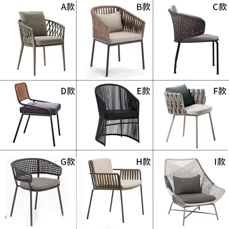 Weerbestendige PE-rotan enkele - Outdoor Furniture For Cafe recensie en prijs