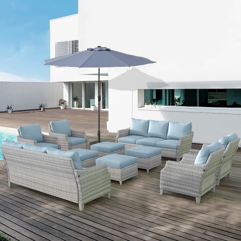 Moderne PE Rattan Buitenset Bl - Outdoor Furniture Quick Dry recensie en prijs